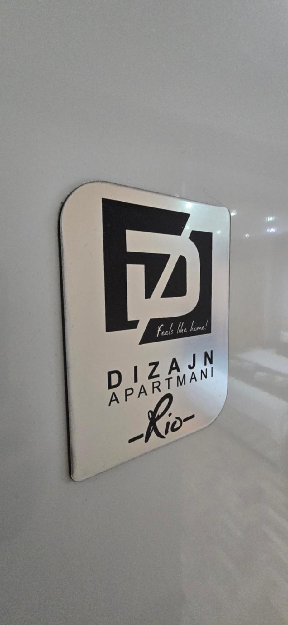 Design Apartment Business Lux 4 Star "Rio" Completely Business Lux Place In The City Center & Free Included Industry Optical Wifi & Netflix & Keyless Code Entry & Full Smart App & Kitchen & Washing Machine & Wide Terrace & Secure 2 Parking Place Ćuprija Exterior foto